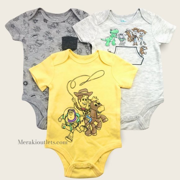 NWOT Disney Baby Toy Story 5pc Top & Bottom Set. Size: 6-9M - Picture 4 of 5